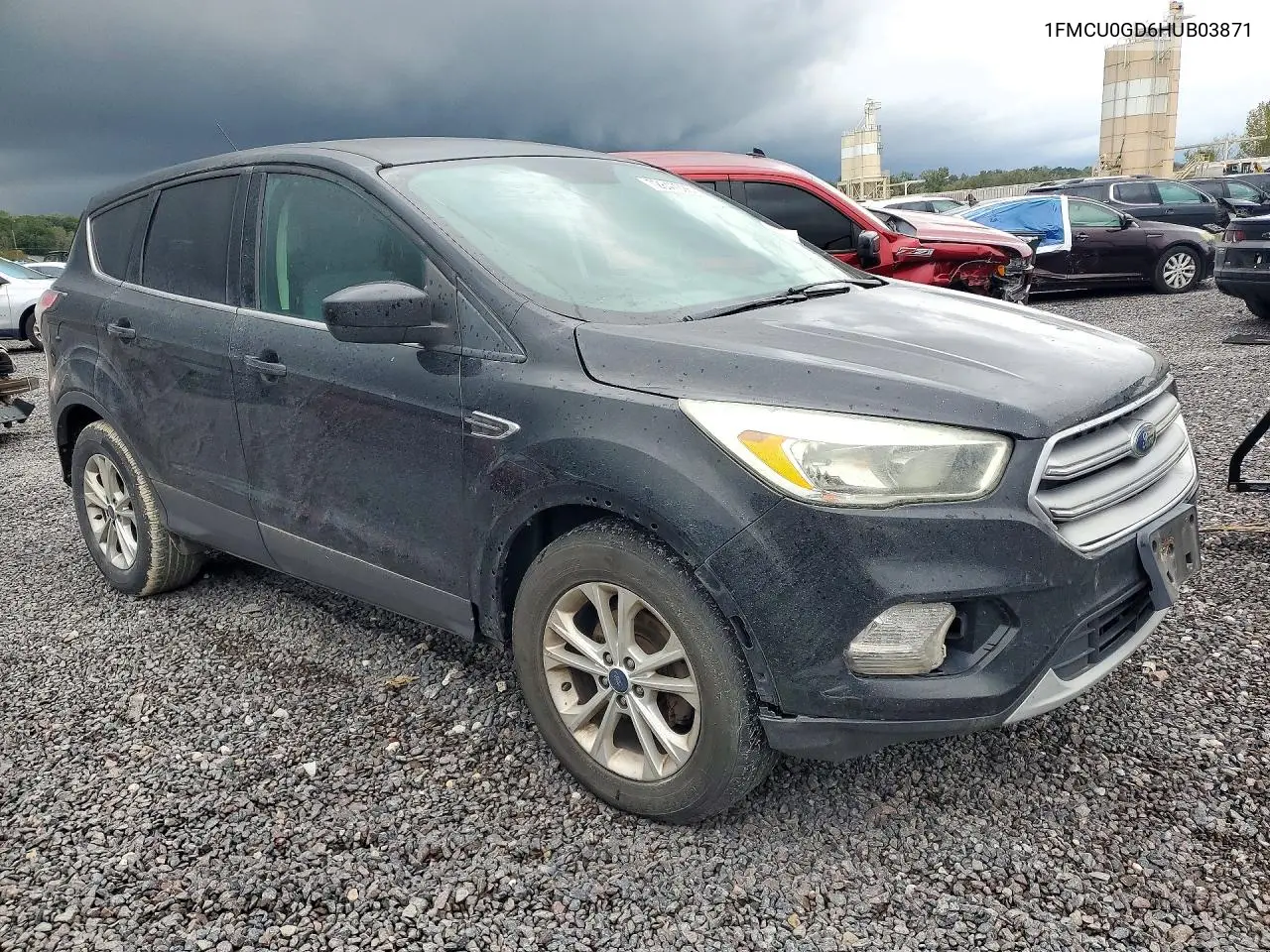 2017 FORD ESCAPE VIN 1FMCU0GD6HUB03871 — фото 4