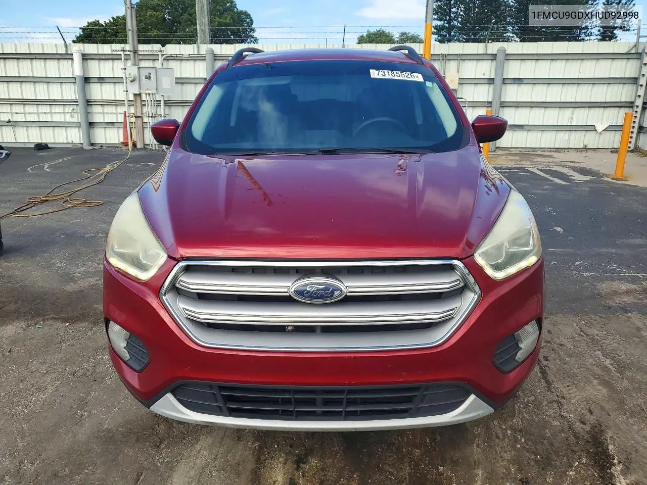 2017 FORD ESCAPE VIN 1FMCU9GDXHUD92998 — фото 5