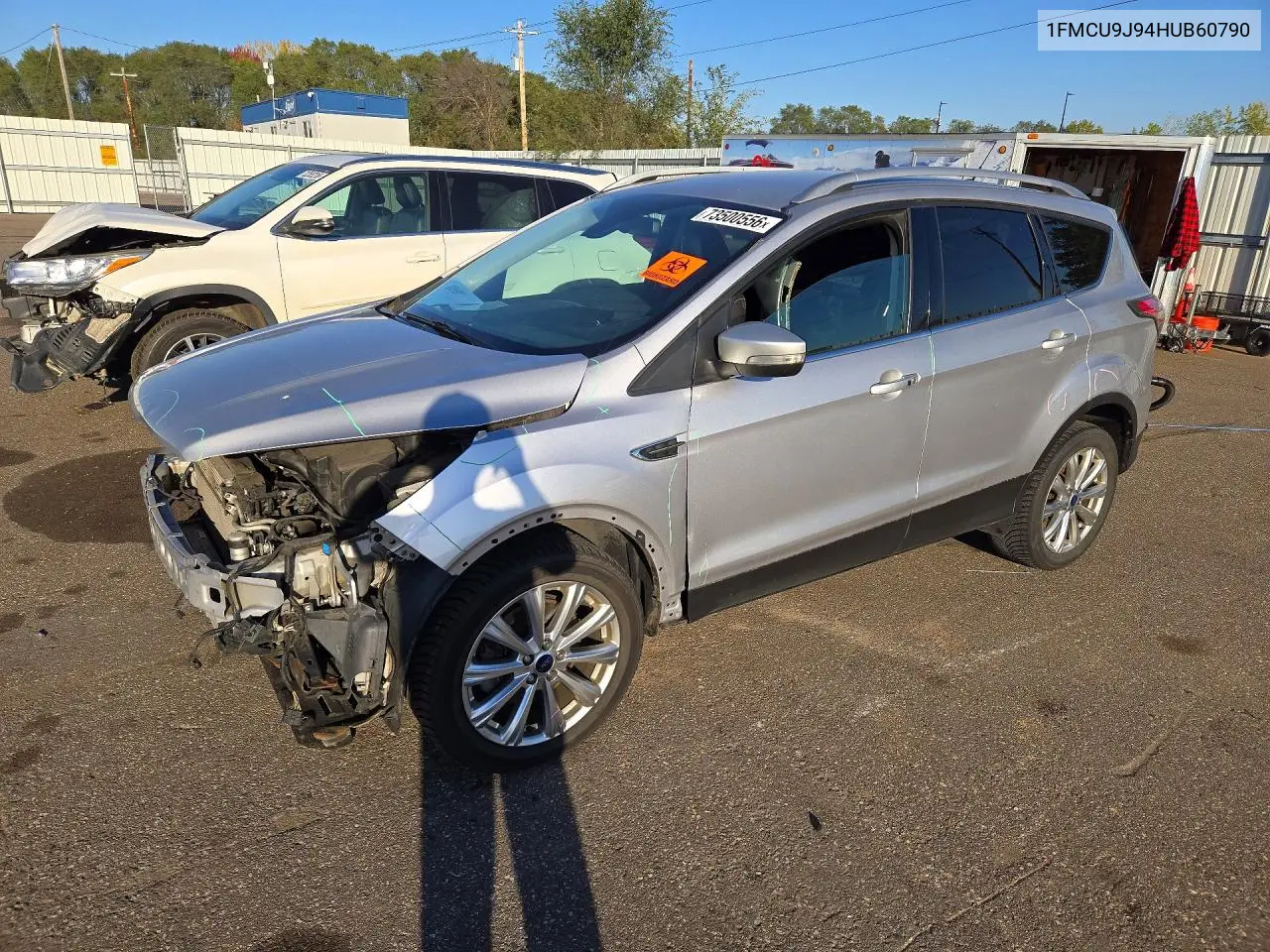FORD ESCAPE 2017, VIN 1FMCU9J94HUB60790