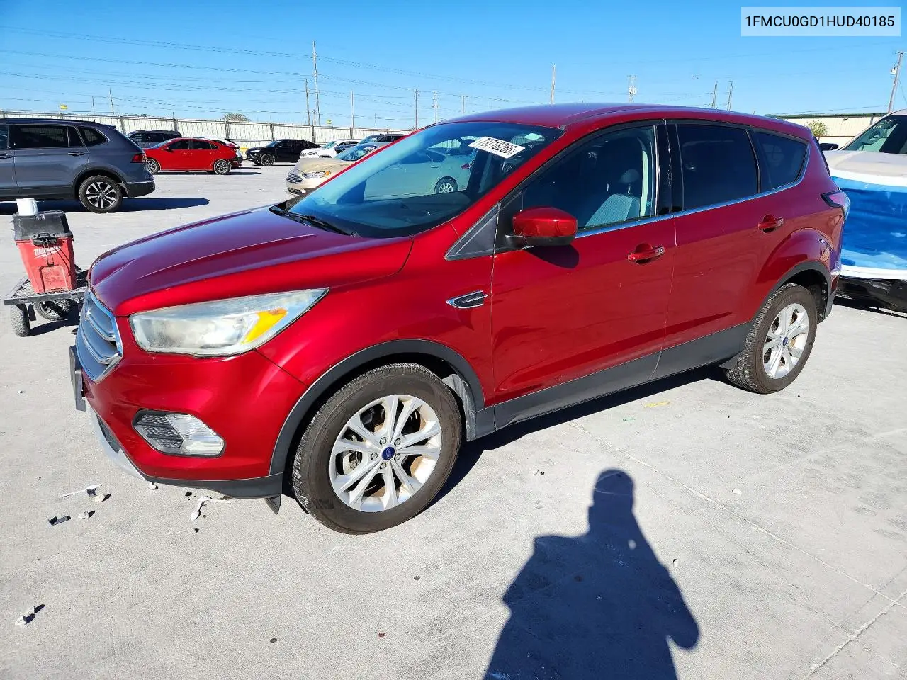FORD ESCAPE 2017, VIN 1FMCU0GD1HUD40185