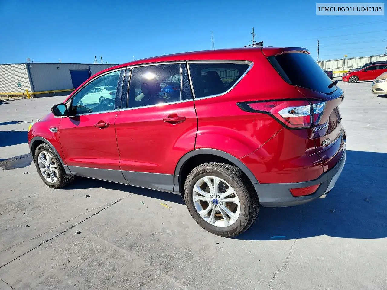 2017 FORD ESCAPE VIN 1FMCU0GD1HUD40185 — фото 2