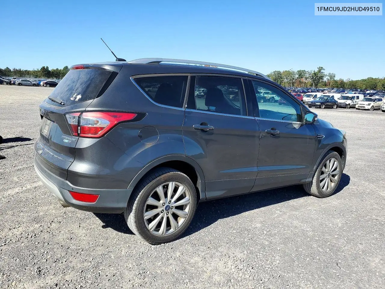 2017 FORD ESCAPE VIN 1FMCU9JD2HUD49510 — фото 3