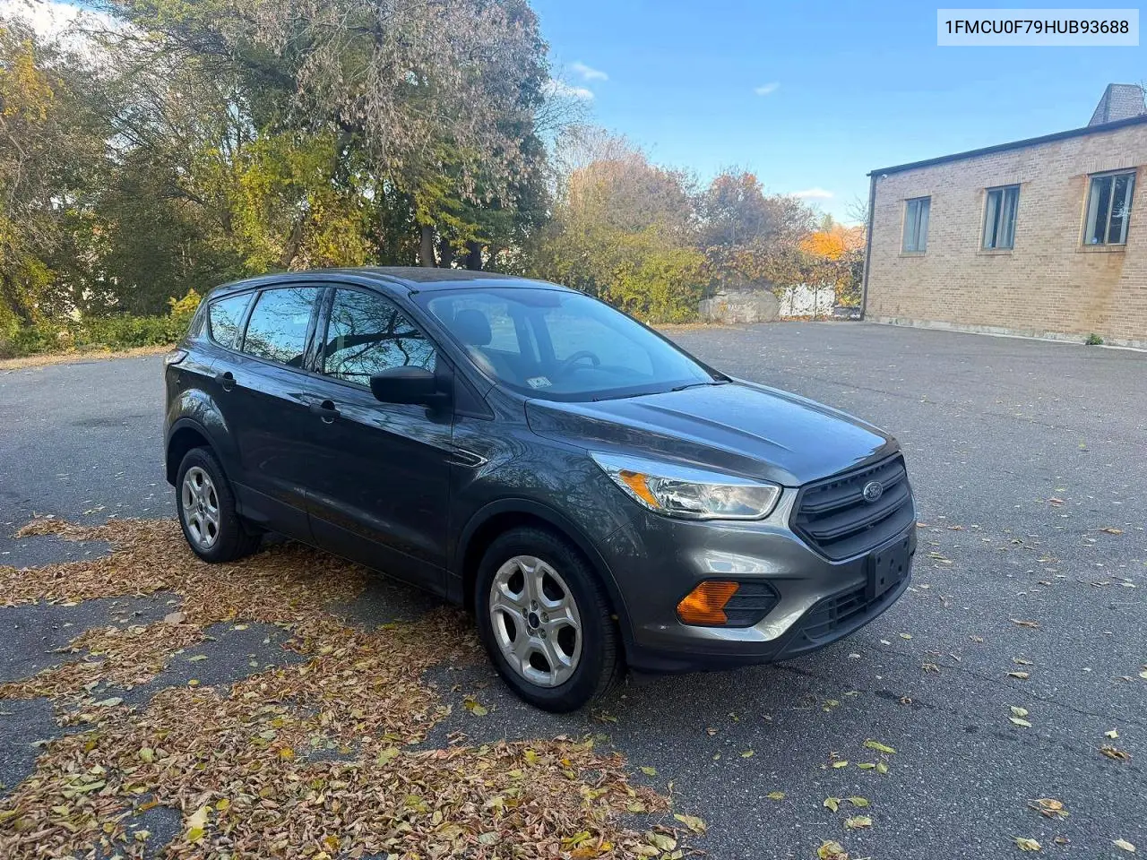 FORD ESCAPE 2017, VIN 1FMCU0F79HUB93688