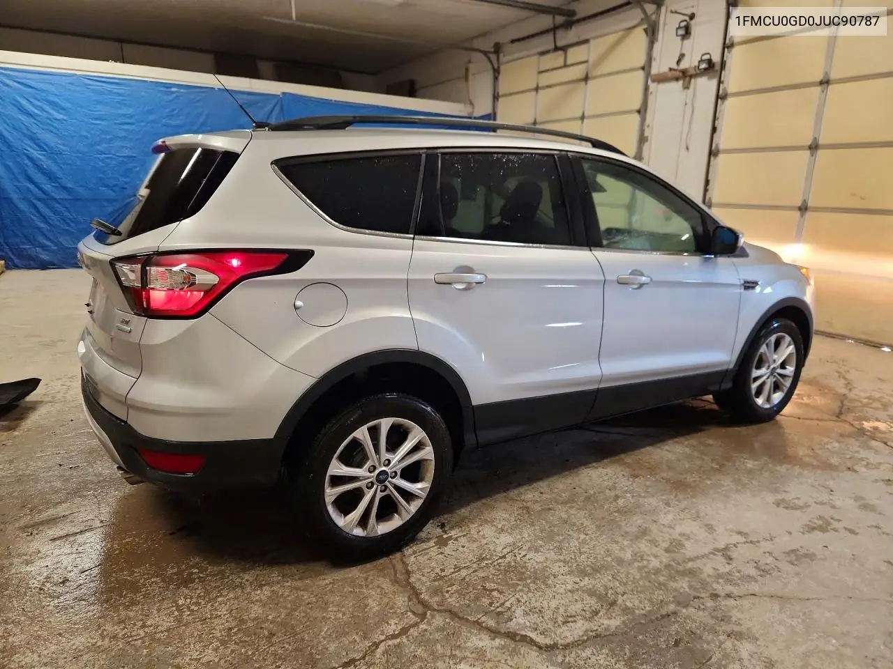 2018 FORD ESCAPE VIN 1FMCU0GD0JUC90787 — фото 3