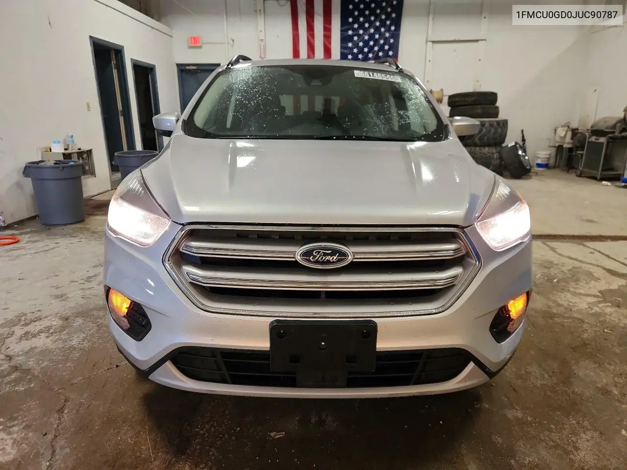 2018 FORD ESCAPE VIN 1FMCU0GD0JUC90787 — фото 5