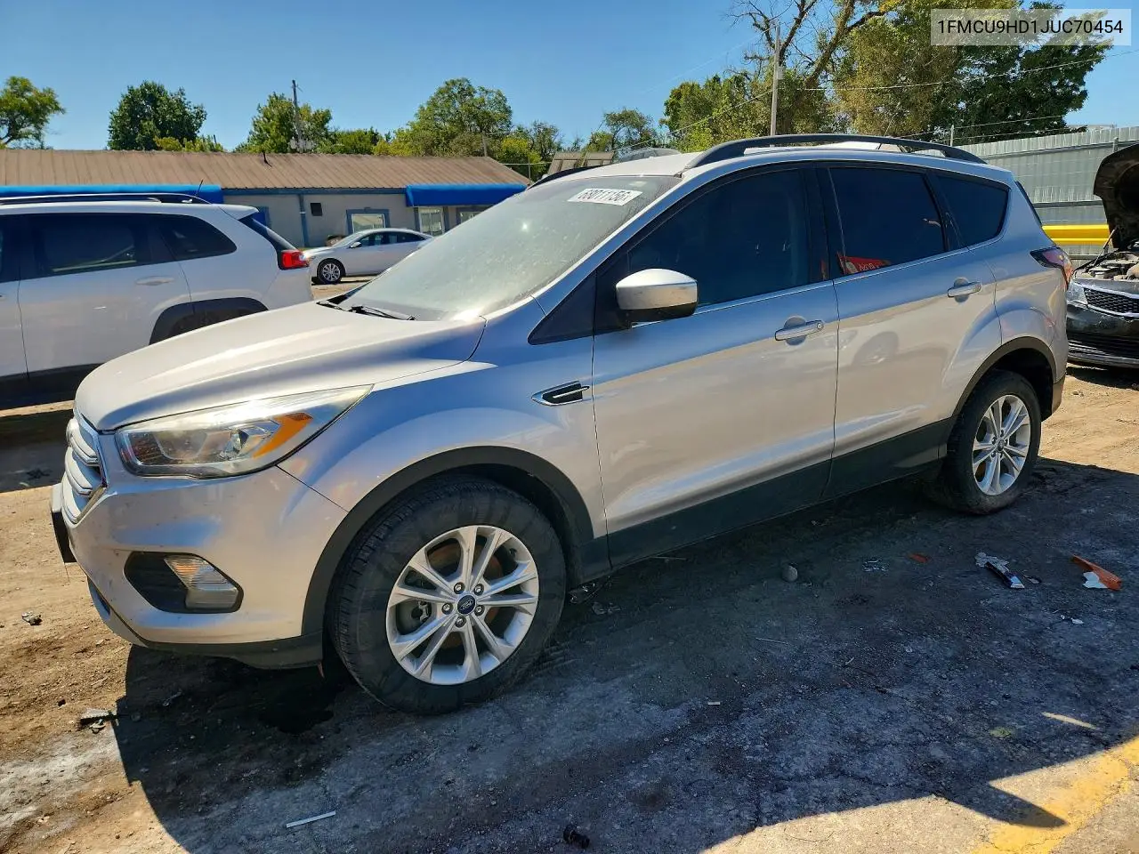 FORD ESCAPE 2018, VIN 1FMCU9HD1JUC70454