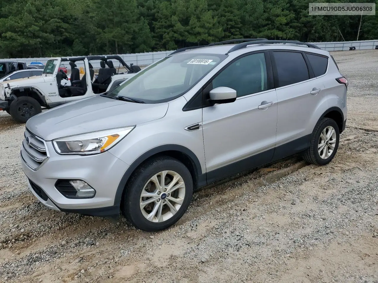 FORD ESCAPE 2018, VIN 1FMCU9GD5JUD06308
