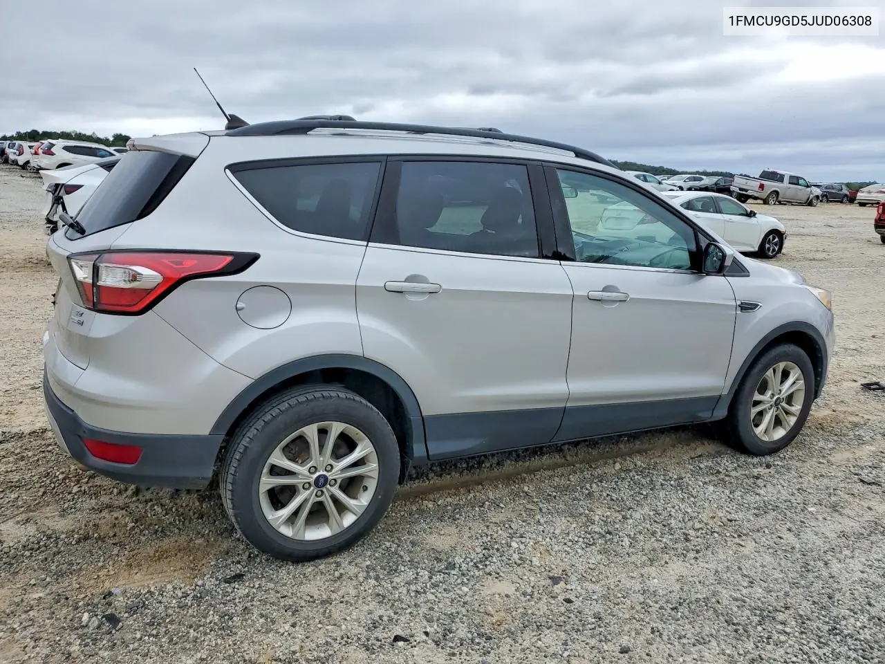 2018 FORD ESCAPE VIN 1FMCU9GD5JUD06308 — фото 3