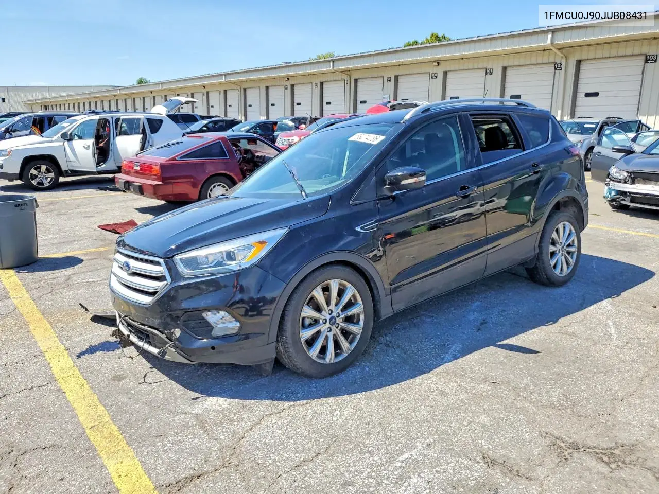 FORD ESCAPE 2018, VIN 1FMCU0J90JUB08431