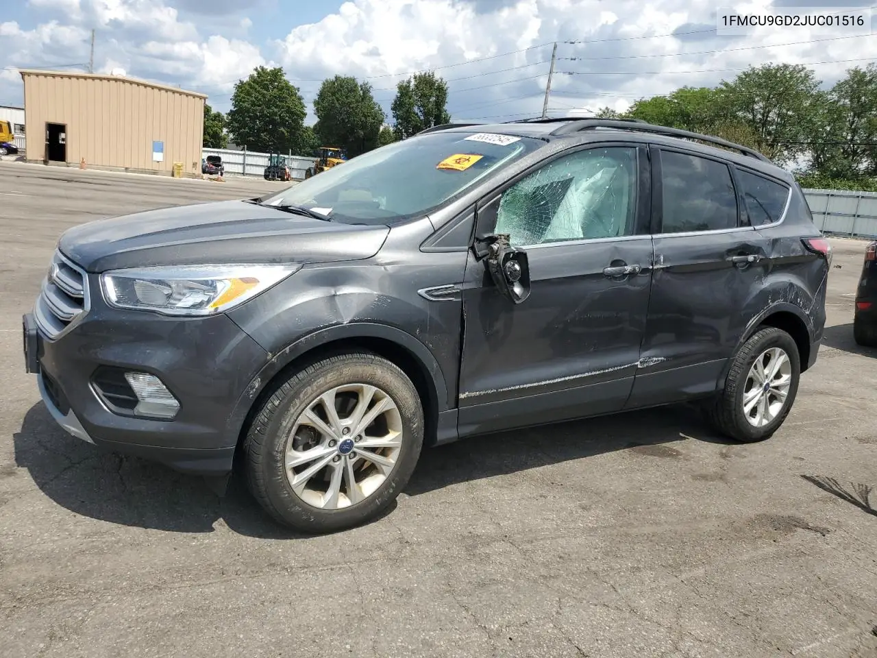 FORD ESCAPE 2018, VIN 1FMCU9GD2JUC01516