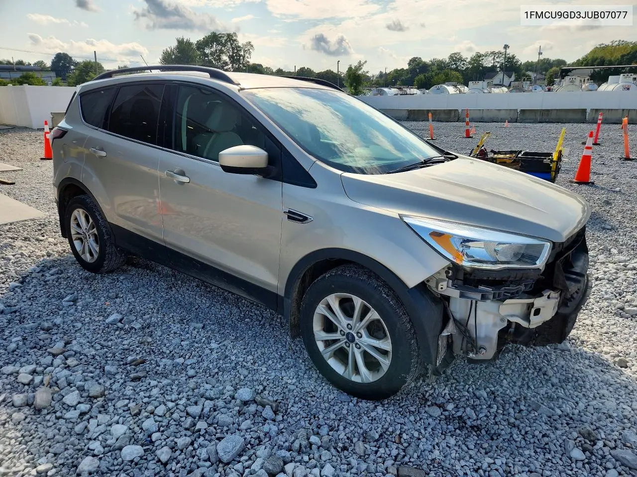 2018 FORD ESCAPE VIN 1FMCU9GD3JUB07077 — фото 4