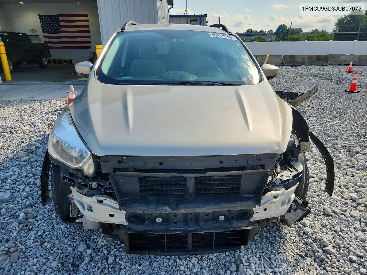 2018 FORD ESCAPE VIN 1FMCU9GD3JUB07077 — фото 5