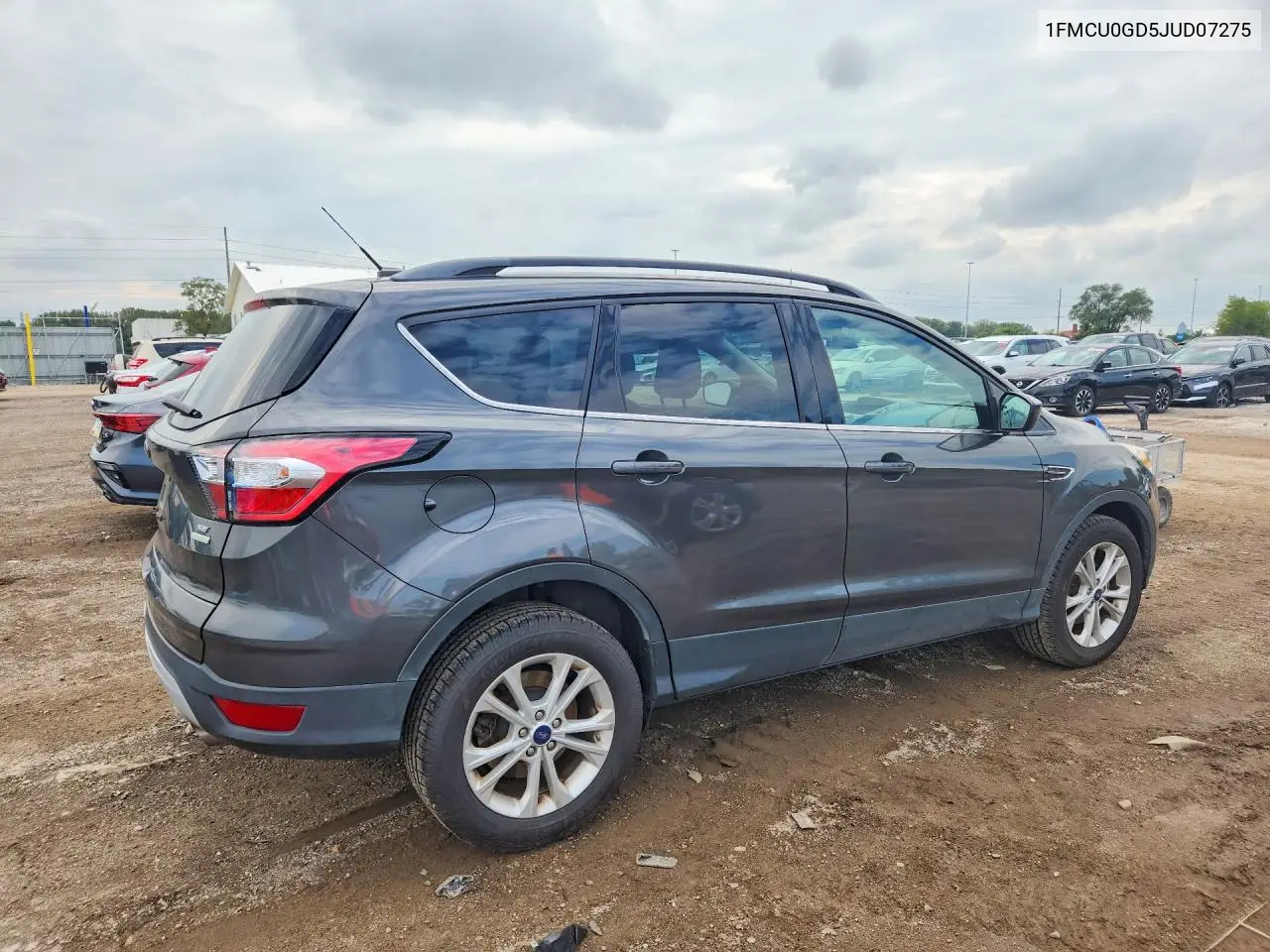 2018 FORD ESCAPE VIN 1FMCU0GD5JUD07275 — фото 3
