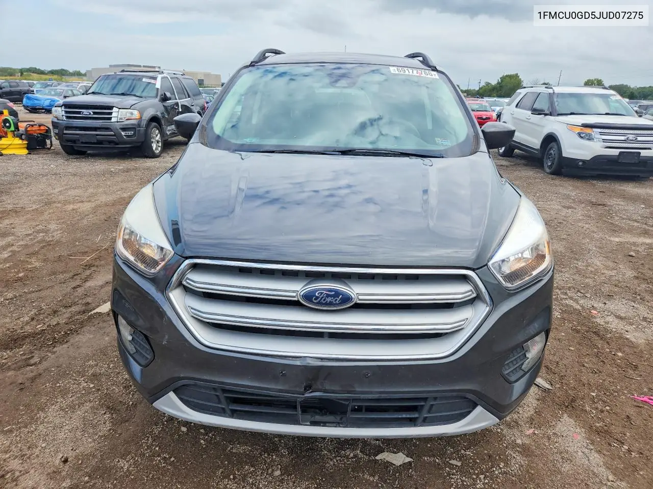 2018 FORD ESCAPE VIN 1FMCU0GD5JUD07275 — фото 5