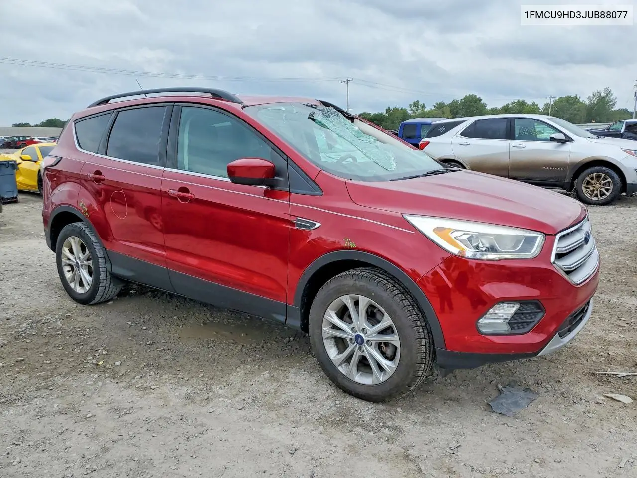 2018 FORD ESCAPE VIN 1FMCU9HD3JUB88077 — фото 4
