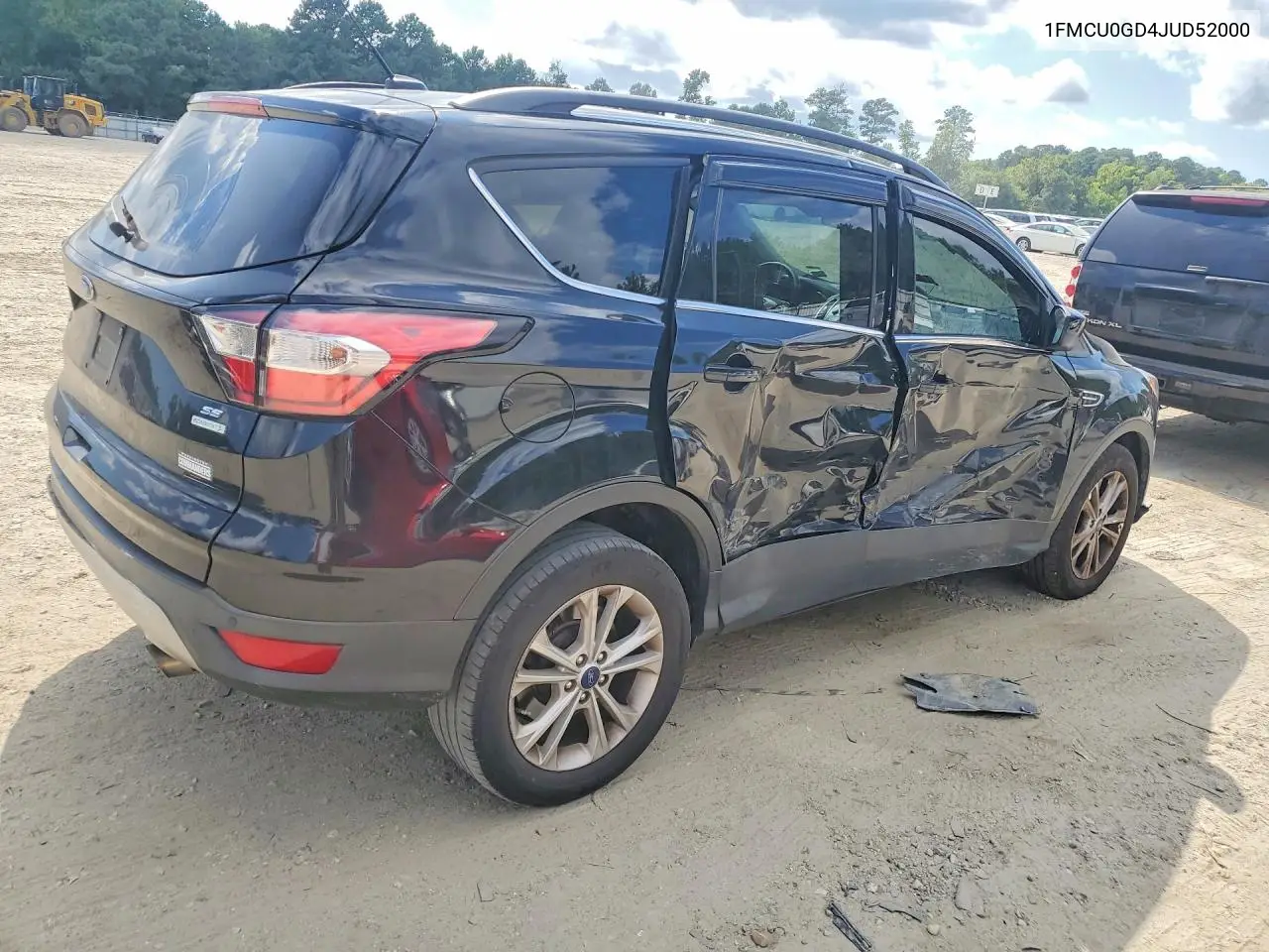 2018 FORD ESCAPE VIN 1FMCU0GD4JUD52000 — фото 3