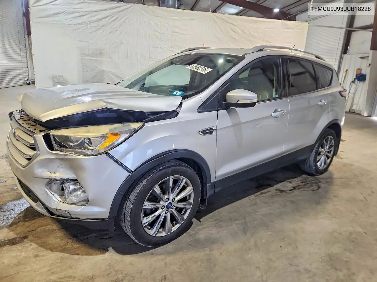 FORD ESCAPE 2018, VIN 1FMCU9J93JUB18228