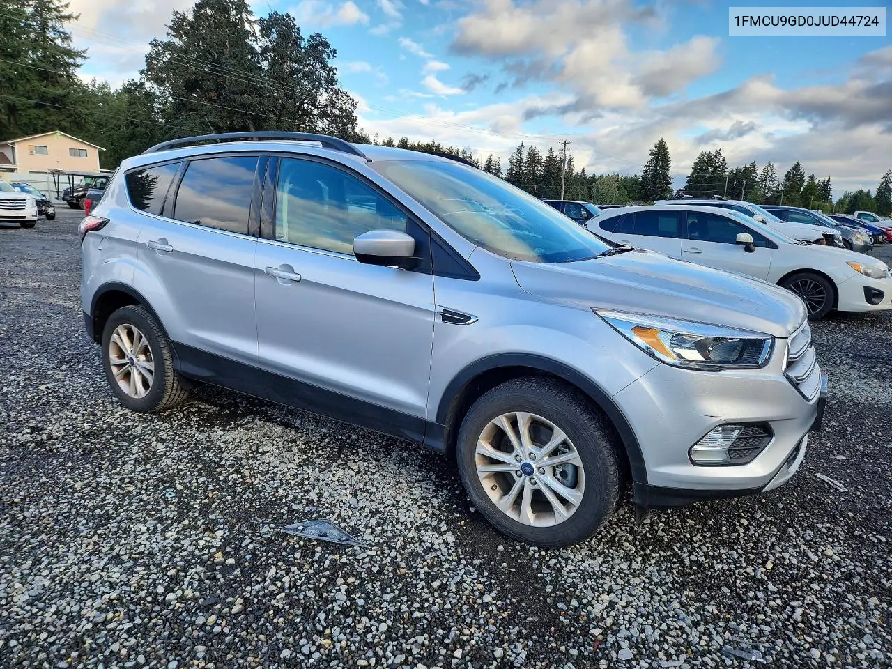 2018 FORD ESCAPE VIN 1FMCU9GD0JUD44724 — фото 4