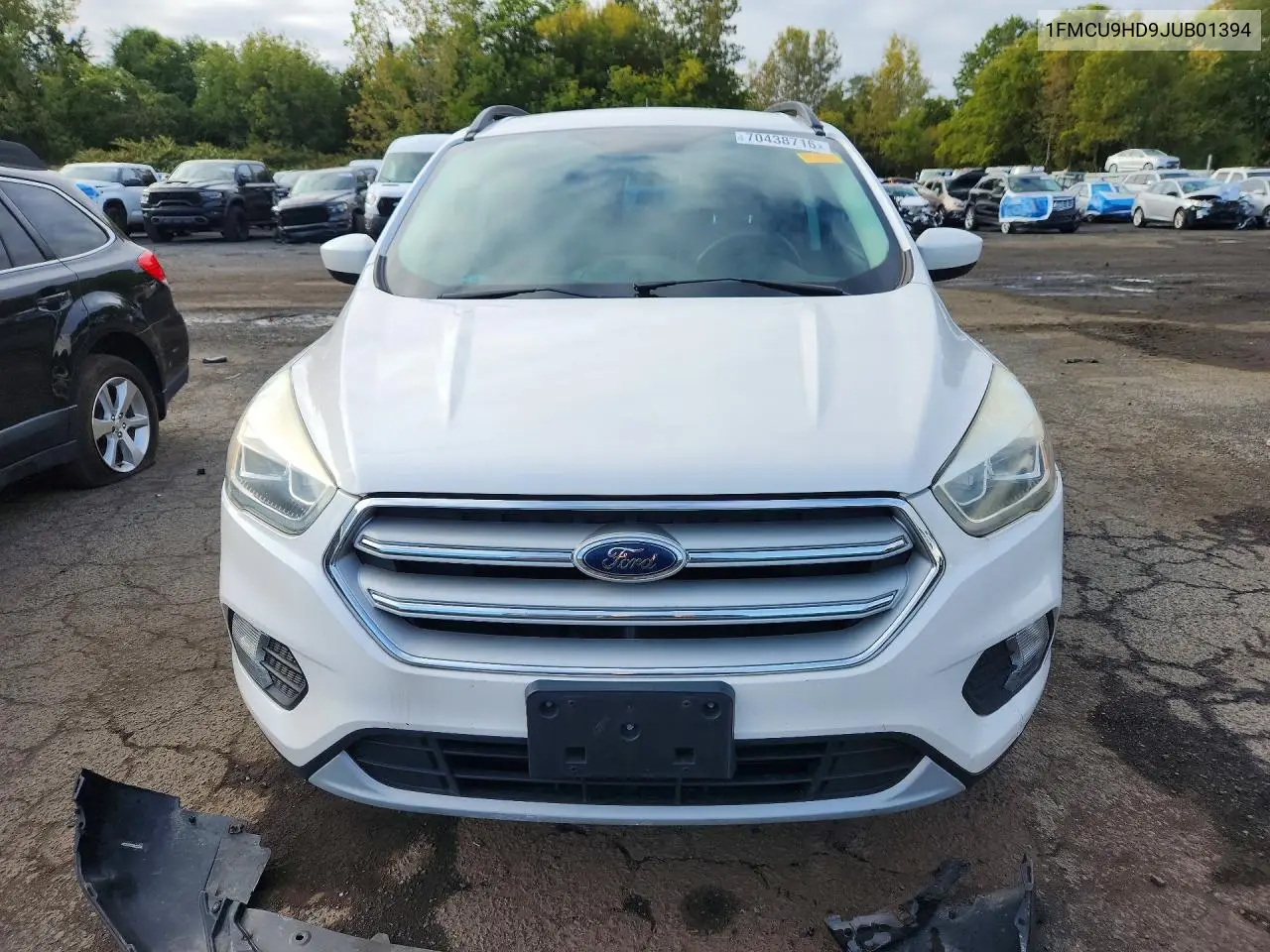 2018 FORD ESCAPE VIN 1FMCU9HD9JUB01394 — фото 5