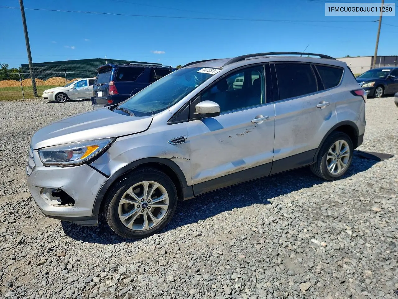 FORD ESCAPE 2018, VIN 1FMCU0GD0JUC11280