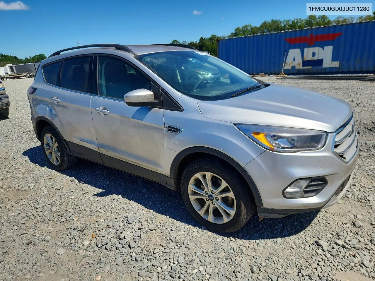 2018 FORD ESCAPE VIN 1FMCU0GD0JUC11280 — фото 4