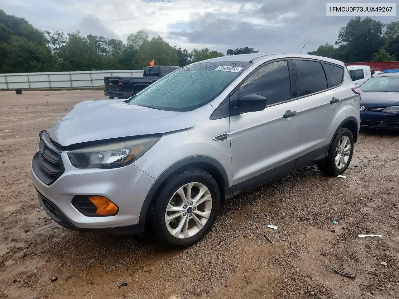 FORD ESCAPE 2018, VIN 1FMCU0F73JUA49267