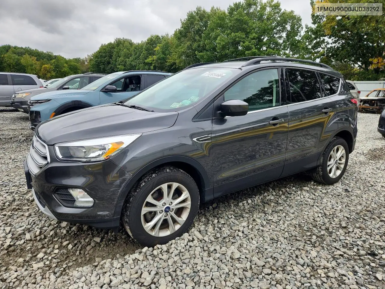 FORD ESCAPE 2018, VIN 1FMCU9GD0JUD38292