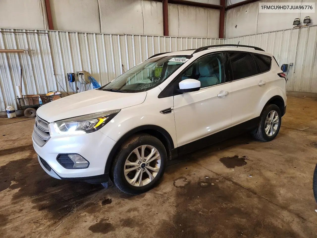 FORD ESCAPE 2018, VIN 1FMCU9HD7JUA96776