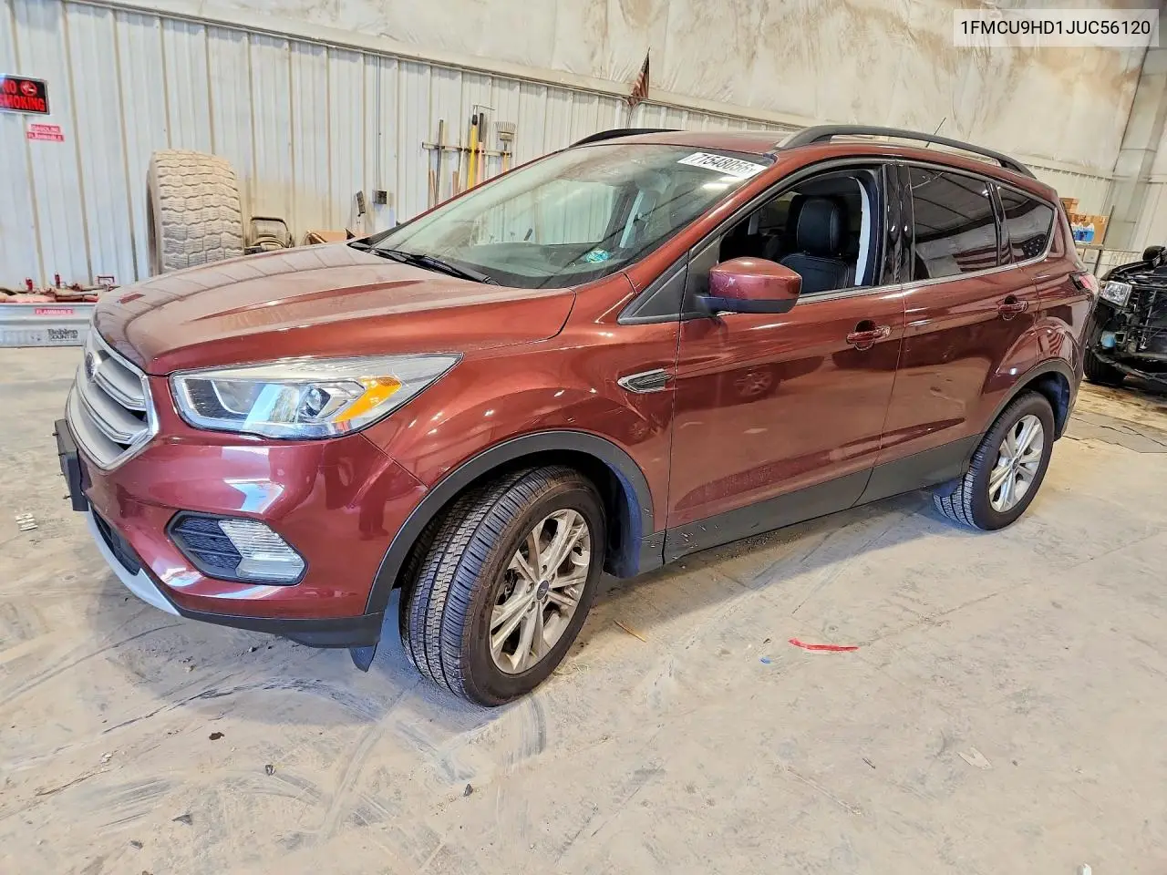 FORD ESCAPE 2018, VIN 1FMCU9HD1JUC56120