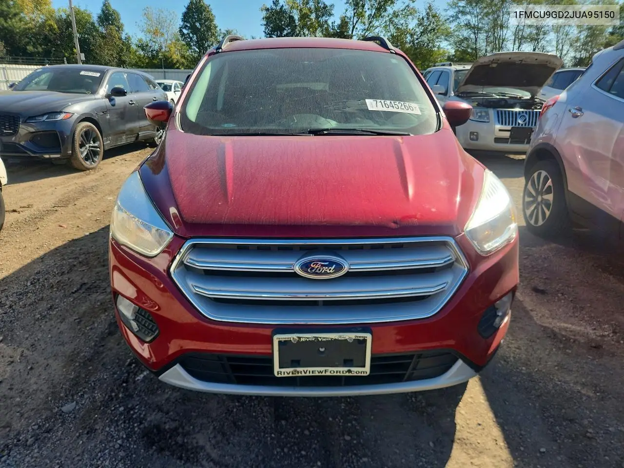 2018 FORD ESCAPE VIN 1FMCU9GD2JUA95150 — фото 5