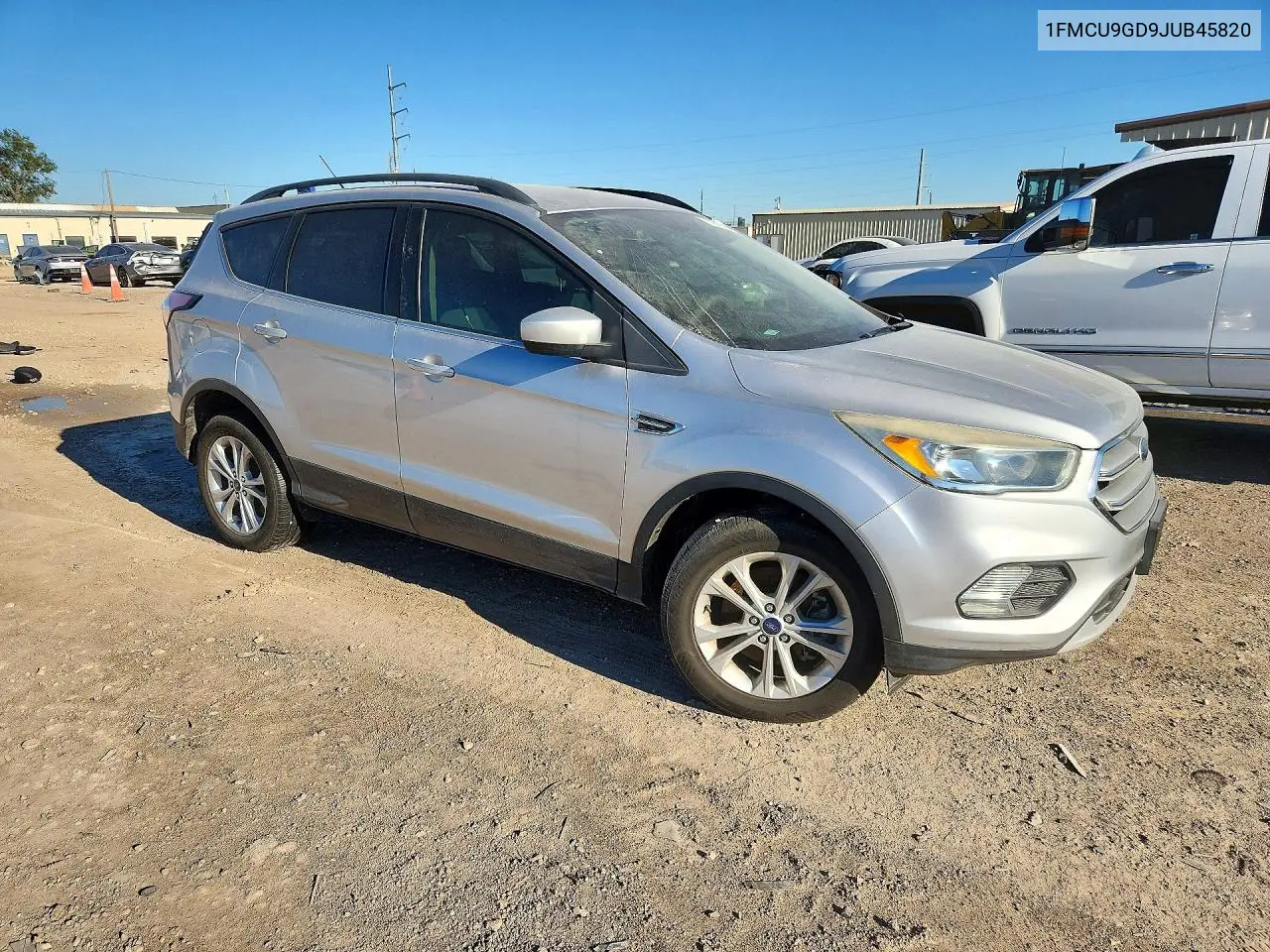 2018 FORD ESCAPE VIN 1FMCU9GD9JUB45820 — фото 4