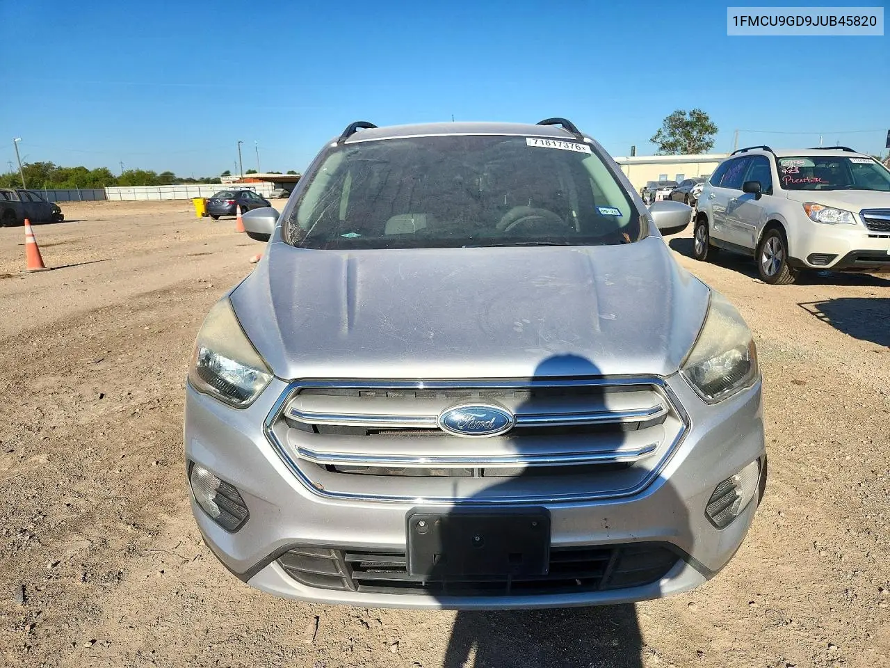 2018 FORD ESCAPE VIN 1FMCU9GD9JUB45820 — фото 5