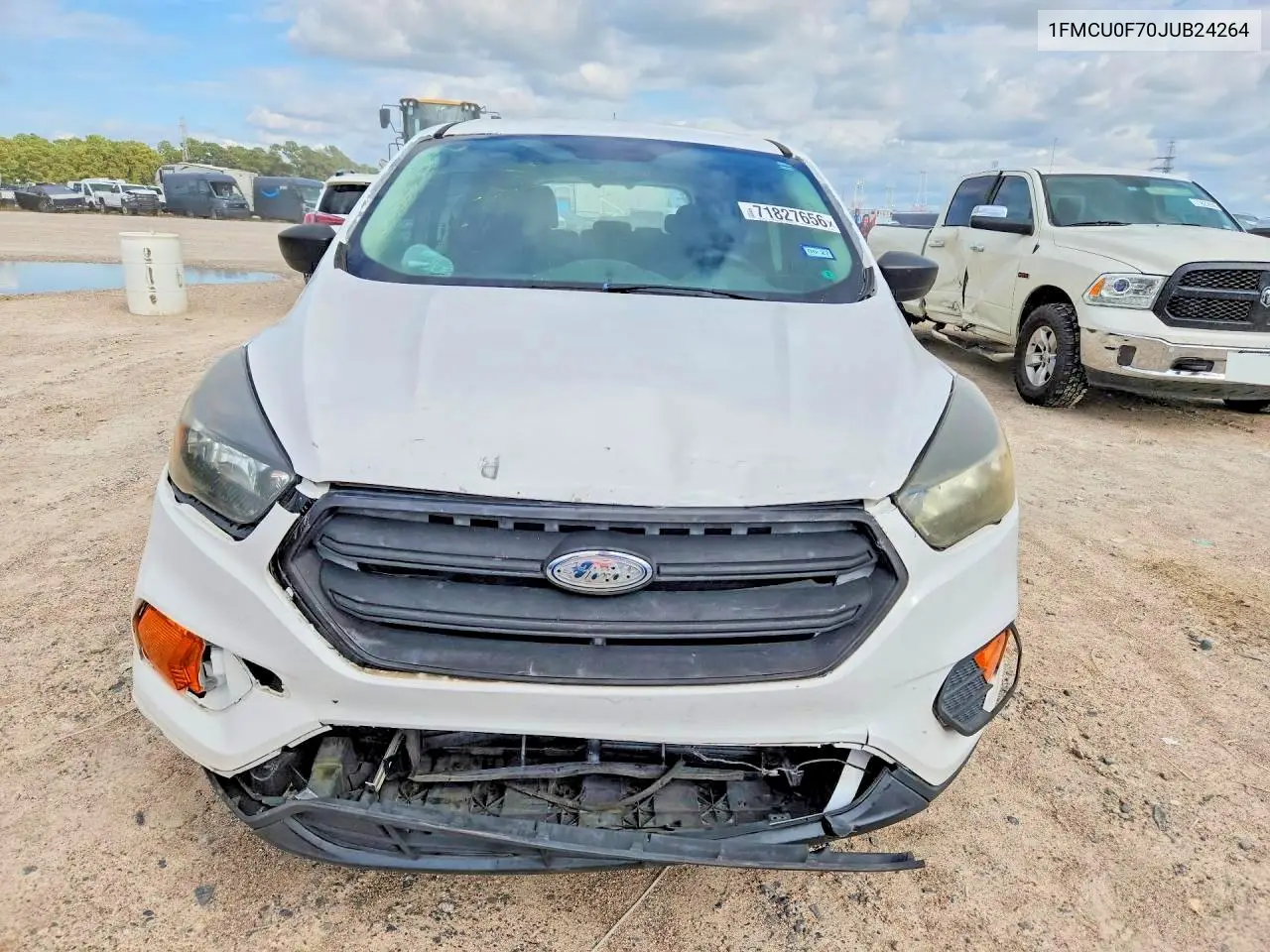2018 FORD ESCAPE VIN 1FMCU0F70JUB24264 — фото 5