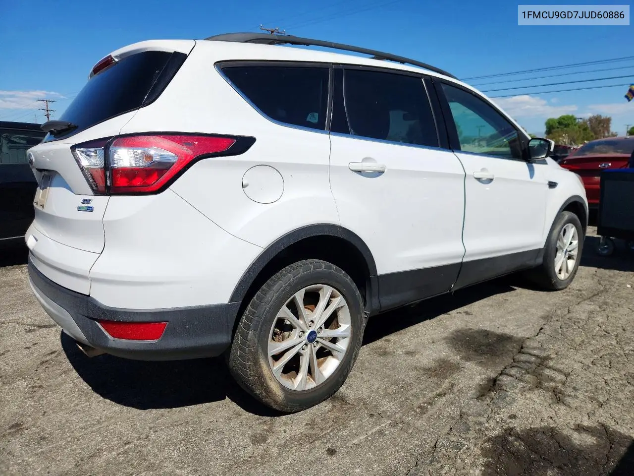 2018 FORD ESCAPE VIN 1FMCU9GD7JUD60886 — фото 3