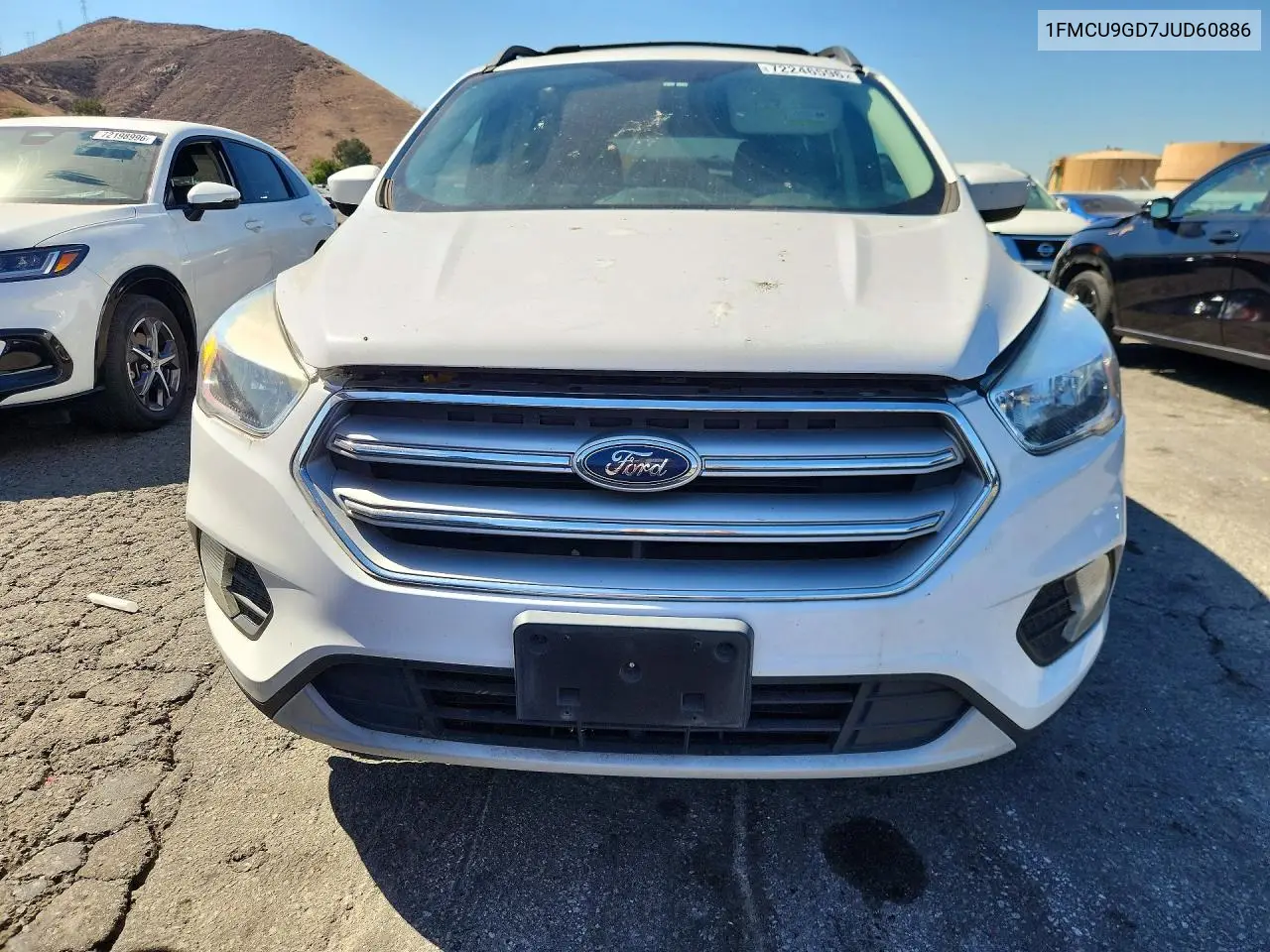 2018 FORD ESCAPE VIN 1FMCU9GD7JUD60886 — фото 5