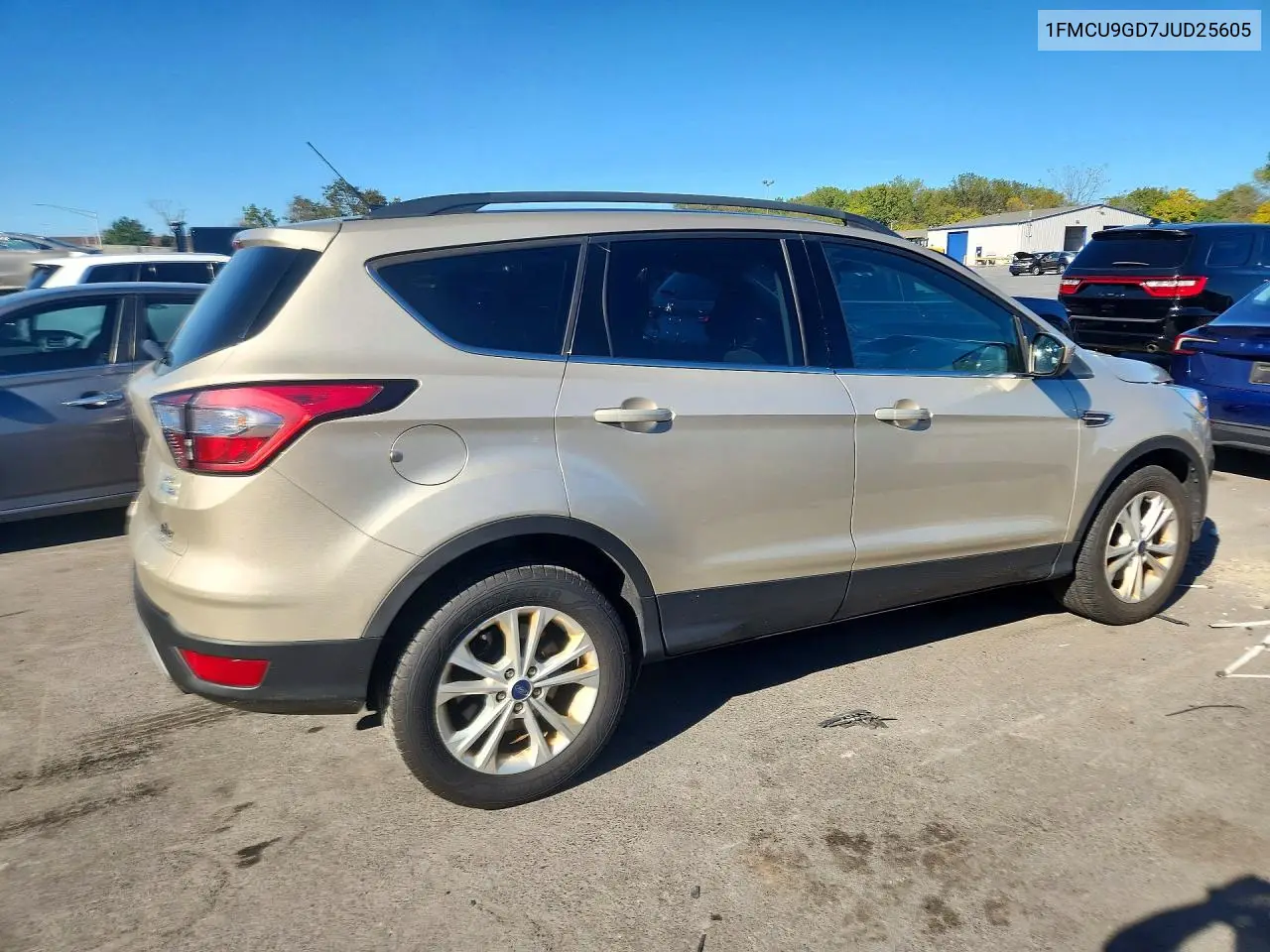 2018 FORD ESCAPE VIN 1FMCU9GD7JUD25605 — фото 3