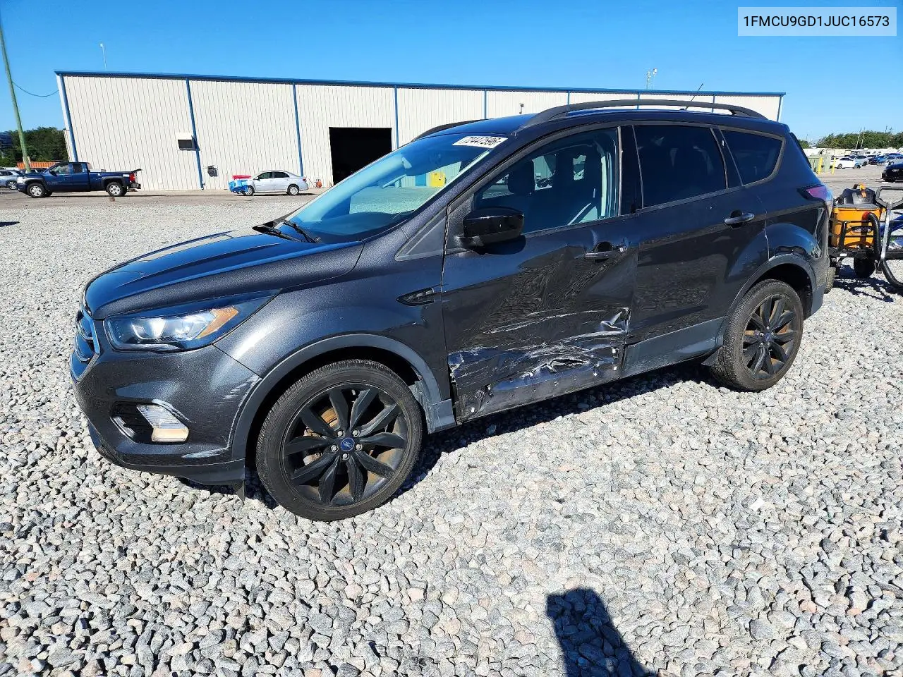 FORD ESCAPE 2018, VIN 1FMCU9GD1JUC16573