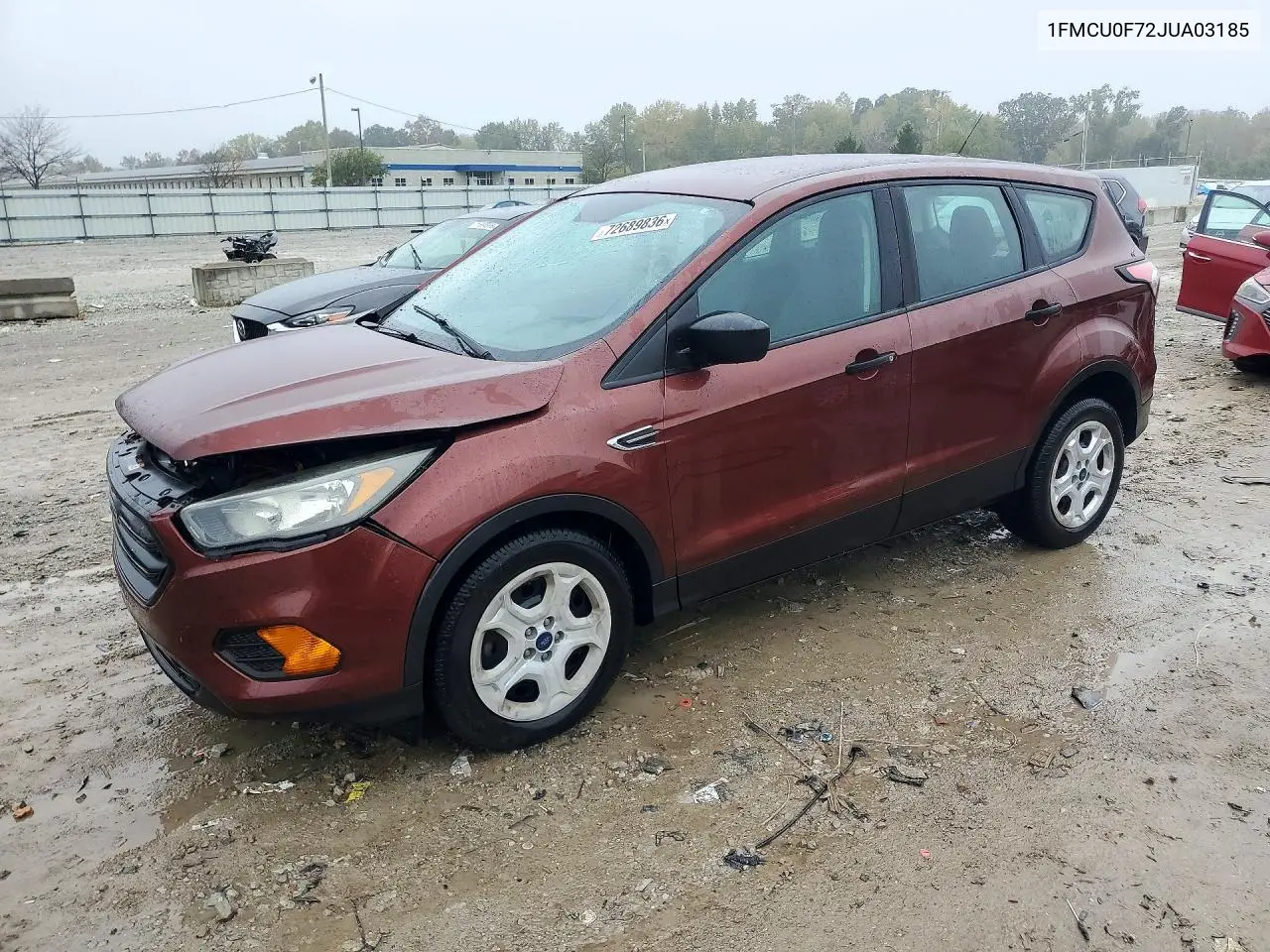 FORD ESCAPE 2018, VIN 1FMCU0F72JUA03185