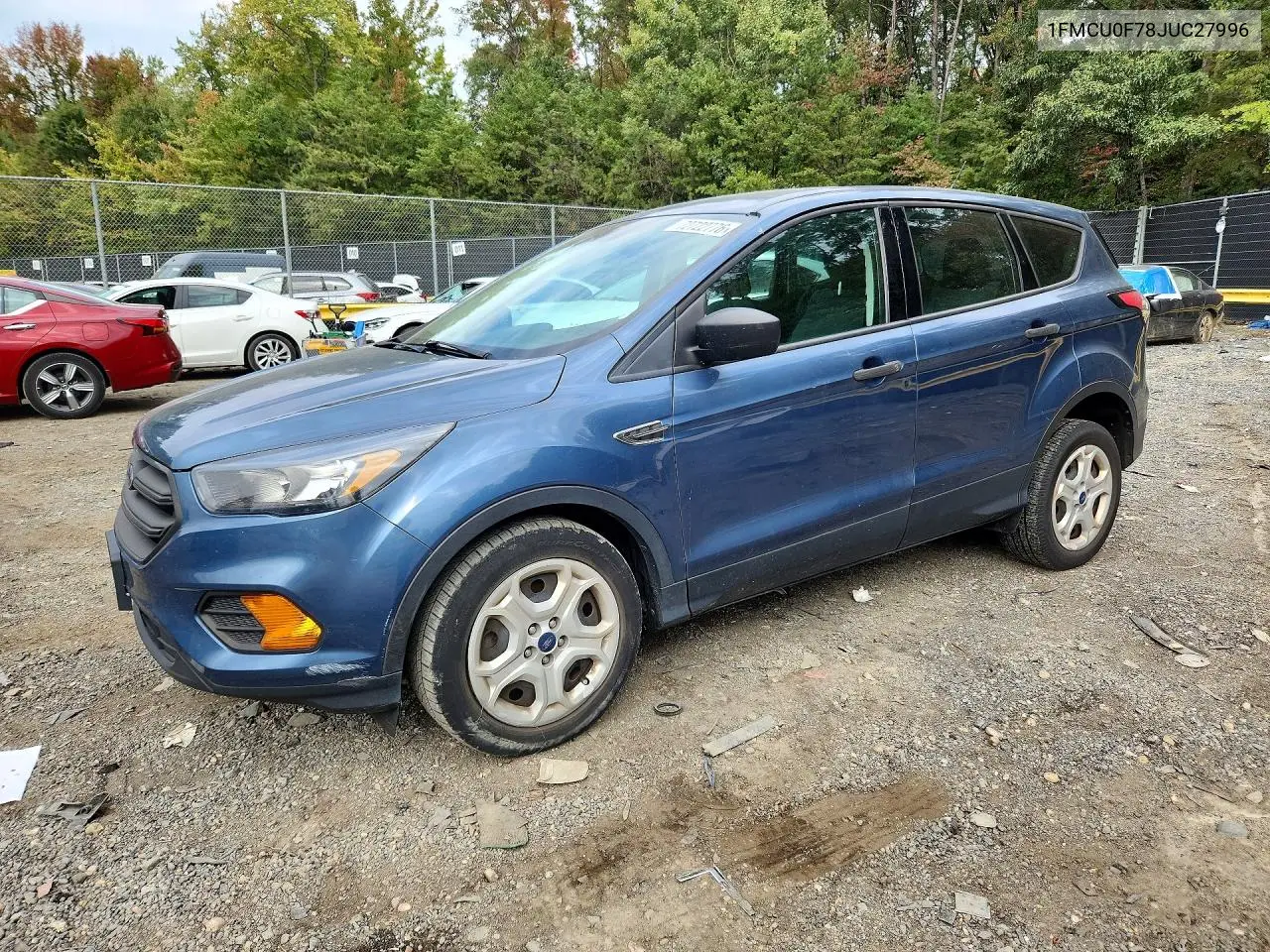 FORD ESCAPE 2018, VIN 1FMCU0F78JUC27996