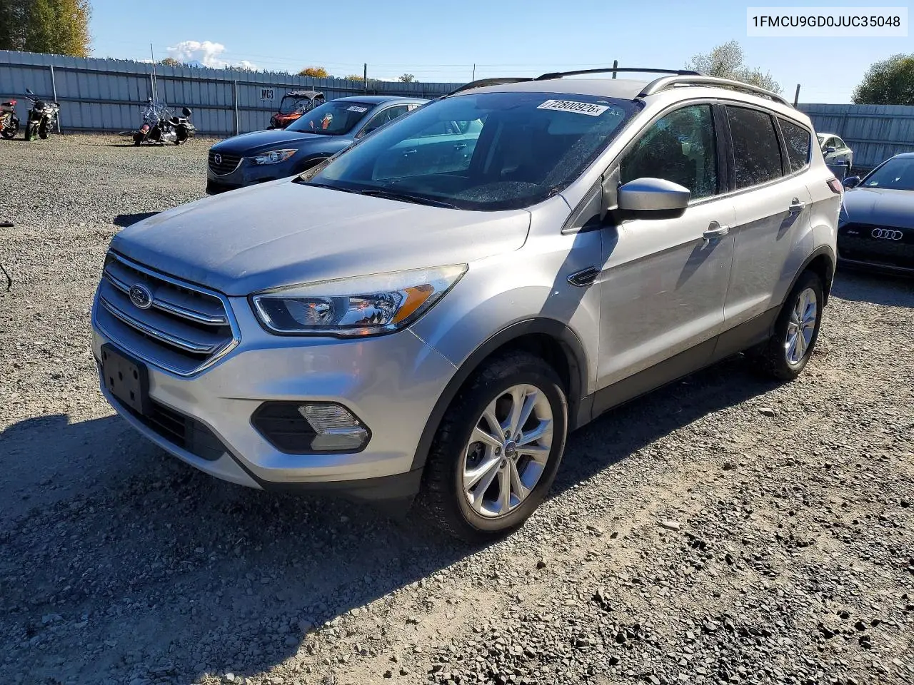 FORD ESCAPE 2018, VIN 1FMCU9GD0JUC35048