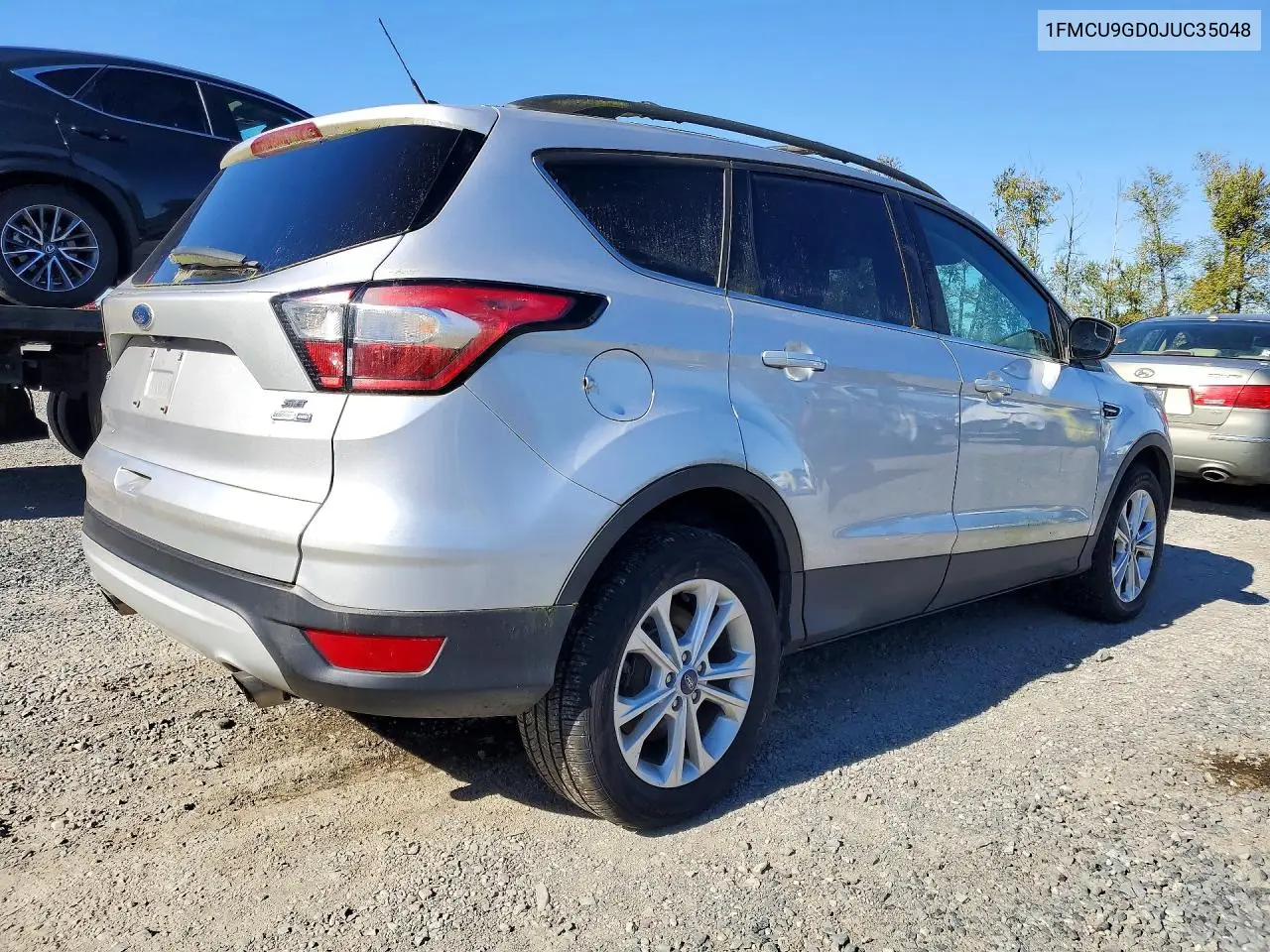 2018 FORD ESCAPE VIN 1FMCU9GD0JUC35048 — фото 3