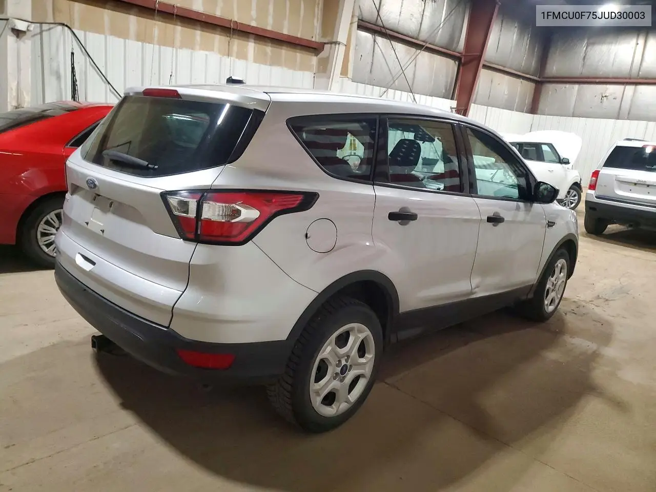 2018 FORD ESCAPE VIN 1FMCU0F75JUD30003 — фото 3