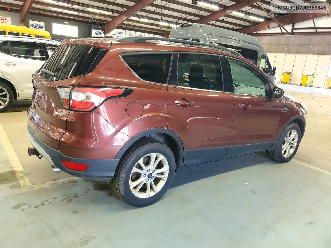 2018 FORD ESCAPE VIN 1FMCU9GD7JUB63846 — фото 3