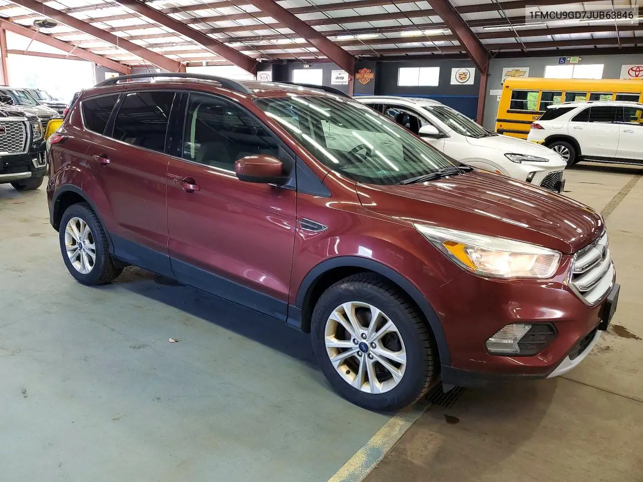 2018 FORD ESCAPE VIN 1FMCU9GD7JUB63846 — фото 4