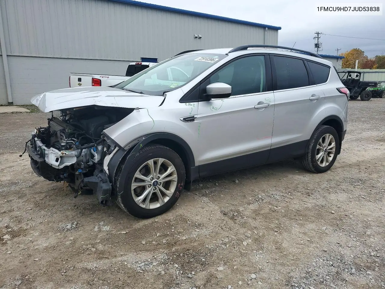 FORD ESCAPE 2018, VIN 1FMCU9HD7JUD53838