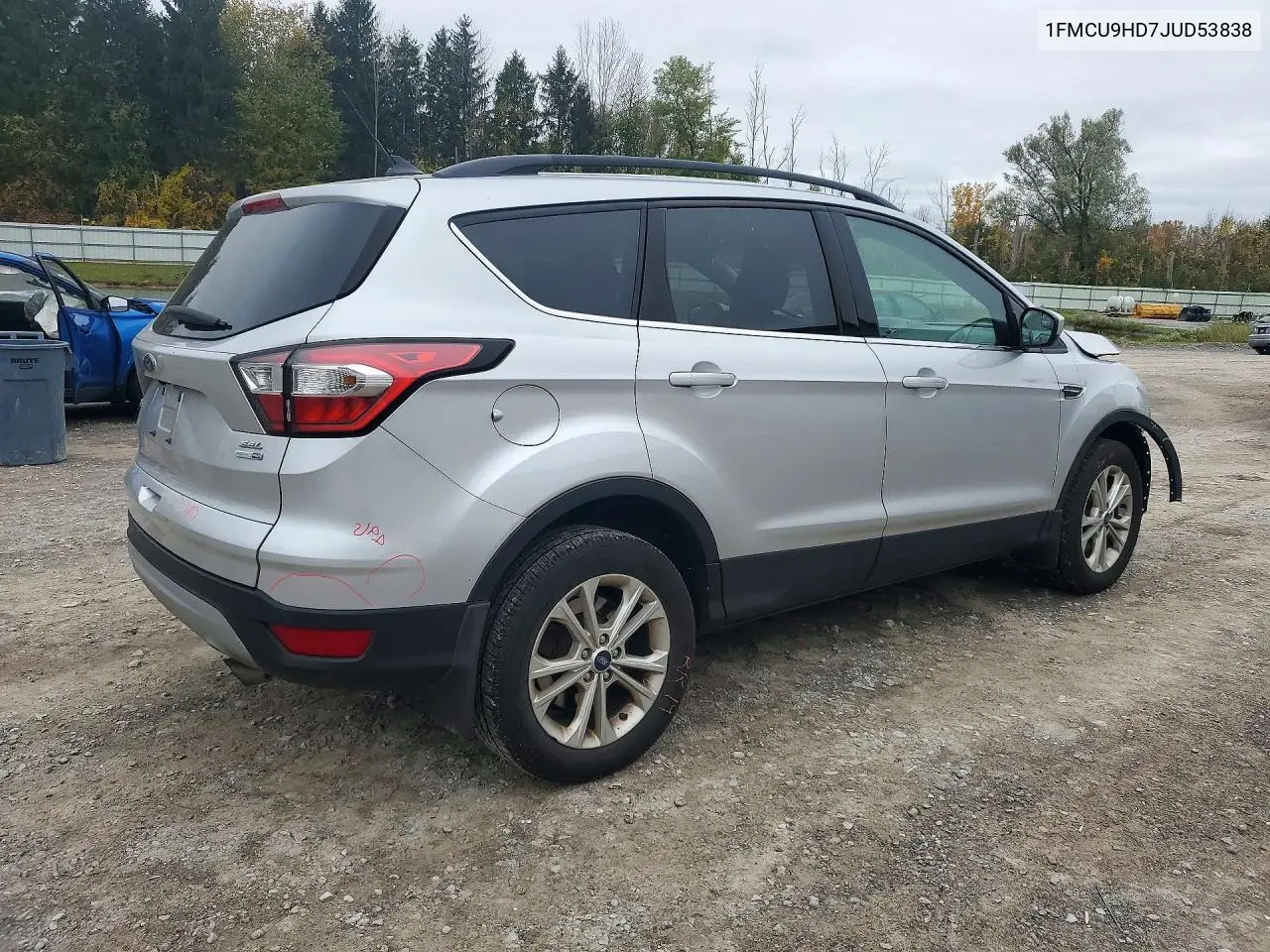 2018 FORD ESCAPE VIN 1FMCU9HD7JUD53838 — фото 3