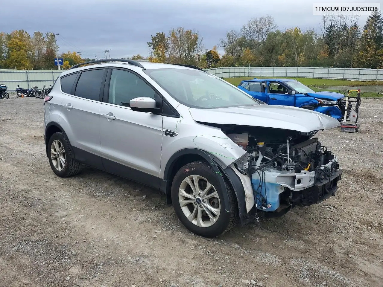2018 FORD ESCAPE VIN 1FMCU9HD7JUD53838 — фото 4