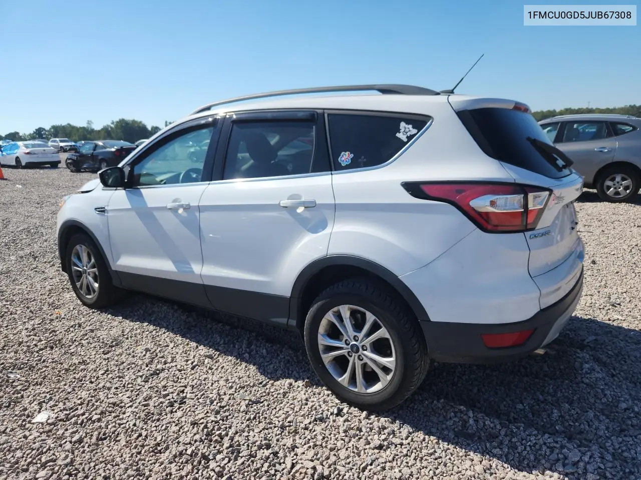 2018 FORD ESCAPE VIN 1FMCU0GD5JUB67308 — фото 2