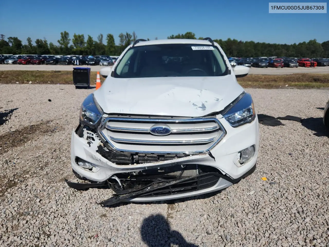 2018 FORD ESCAPE VIN 1FMCU0GD5JUB67308 — фото 5