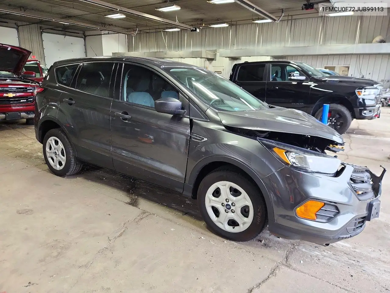2018 FORD ESCAPE VIN 1FMCU0F72JUB99113 — фото 4